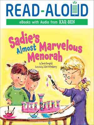 cover image of Sadie's Almost Marvelous Menorah